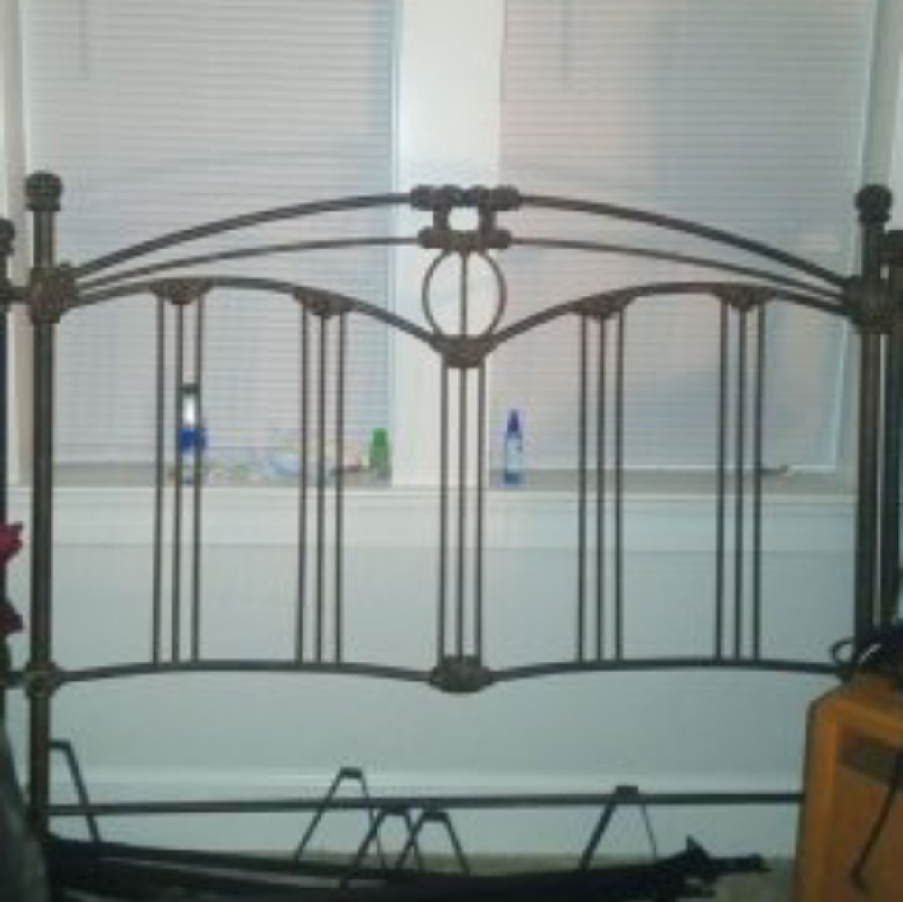 Queen Size Wrought Iron Bedframe